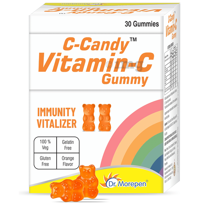 Dr. Morepen Orange C-Candy Vitamin-C Gummy