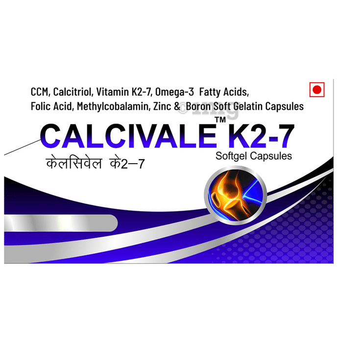 Calcivale K2 7 Softgel Capsule