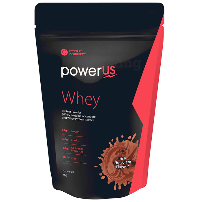 Powerus Whey Protein Powder Irish Chocolate