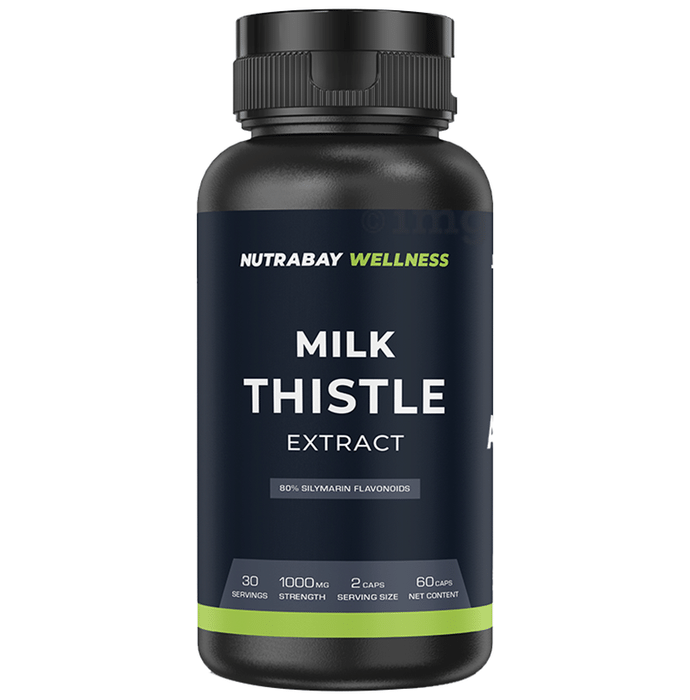 Nutrabay Wellness Milk Thistle Extract Capsule