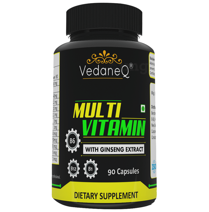VedaneQ Multi Vitamin with Ginseng Extract Capsule
