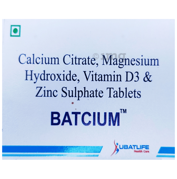 Batcium Tablet