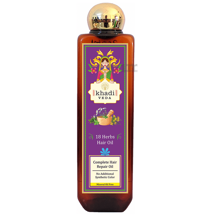 Khadi Veda 18 Herbs Hair Oil