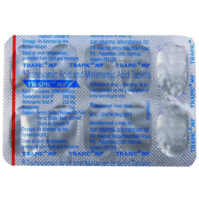 Trapic Mf Tablet View Uses Side Effects Price And Substitutes 1mg