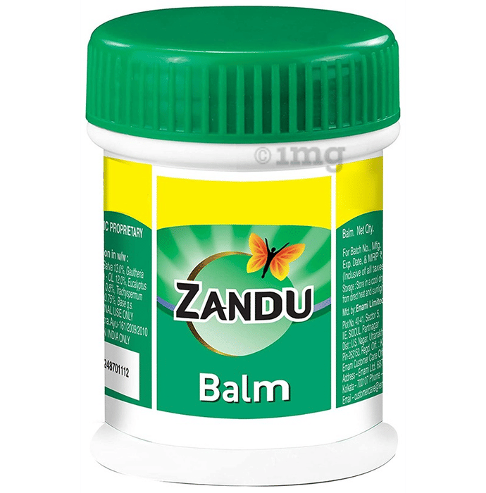 Zandu Balm: Buy bottle of 25 ml Balm at best price in India | 1mg