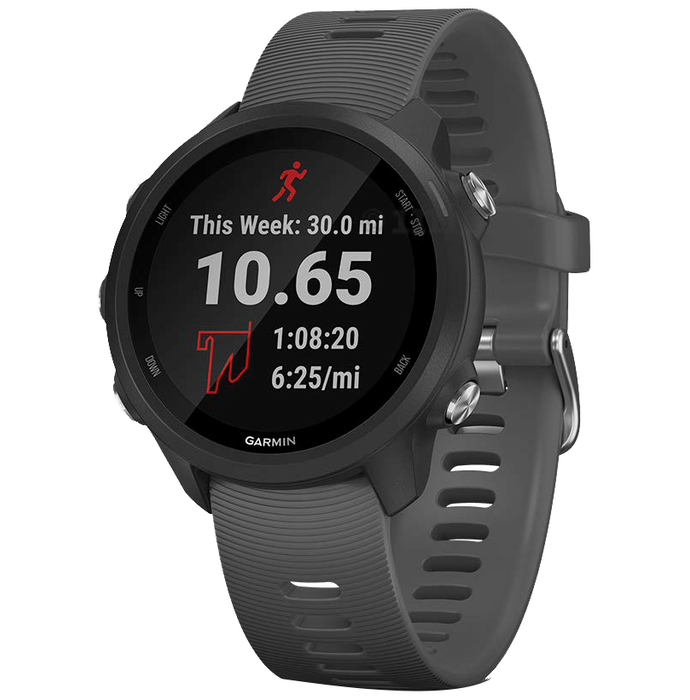 Garmin Forerunner 245 Wearable GPS Running Smartwatch Slate Gray