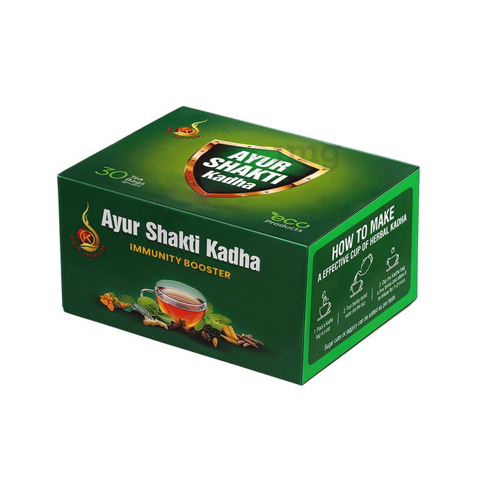 Kirit Ayurveda Ayur Shakti Kadha Tea Bag (2gm Each) Buy box of 30 tea