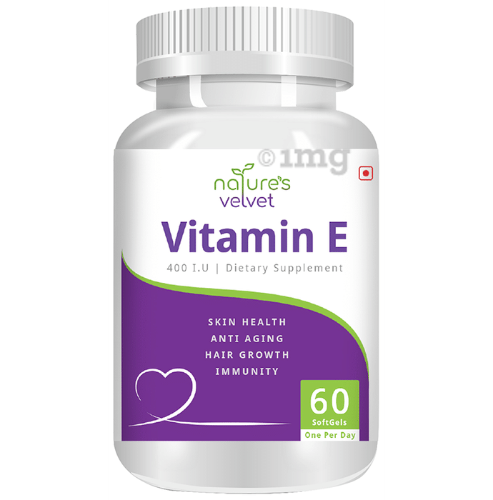 Nature's Velvet Vitamin E 400IU Capsule