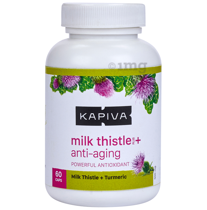 Kapiva Milk Thistle Plus Anti-Aging Capsule
