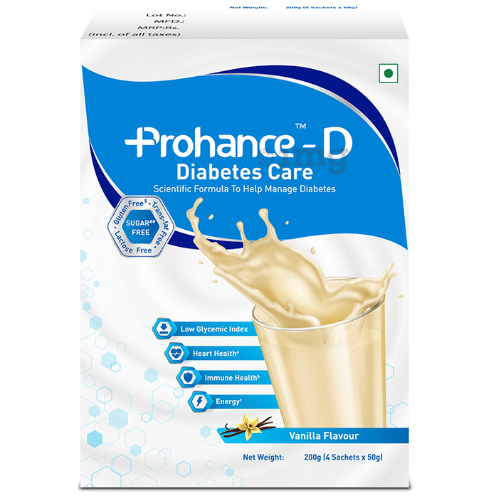 Prohance -D Powder Vanilla: Buy packet of 200 gm Powder at best price
