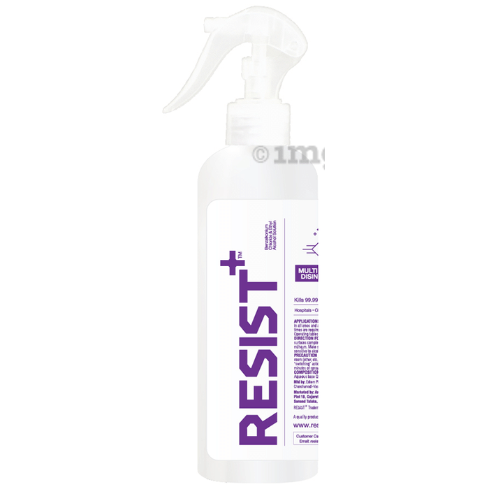 Resist+ Benzalkonium Chloride & Ethyl Alcohol Solution