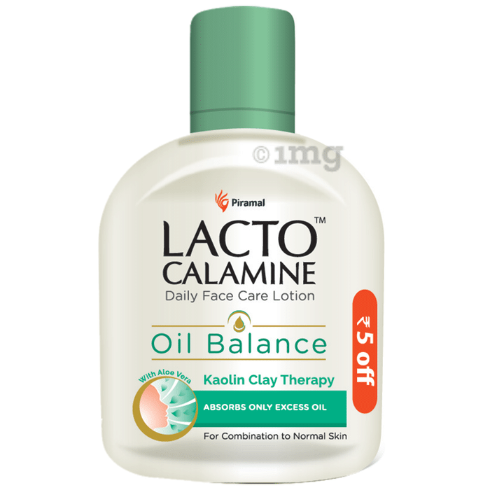 Lacto Calamine Oil Balance Lotion Combination to Normal Skin