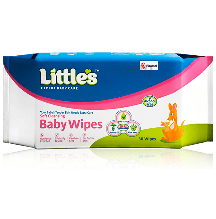 Little's Soft Cleansing Baby Wipes Buy packet of 30 wipes at best