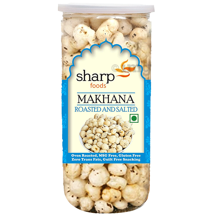 Sharp Foods Makhana (90gm Each) Roasted & Salted
