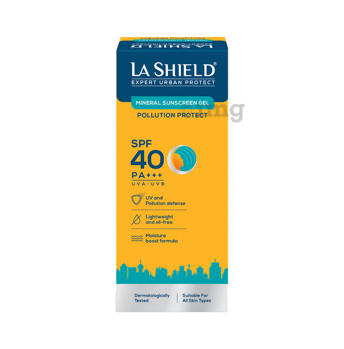 La Shield Expert Urban Protect Mineral Sunscreen Gel SPF 40