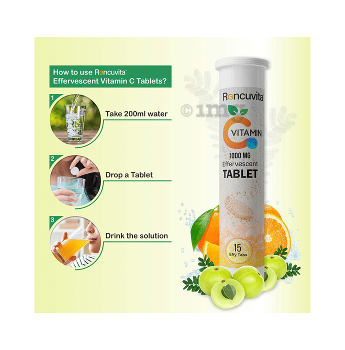 Roncuvita Vitamin C Zn 1000mg Effervescent Tablet Orange Buy Bottle Of 15 Effervescent Tablet At Best Price In India 1mg Roncuvita Vitamin C Zn 1000mg Effervescent Tablet Orange Buy Bottle Of 15 Effervescent Tablet At Best Price In India 1mg