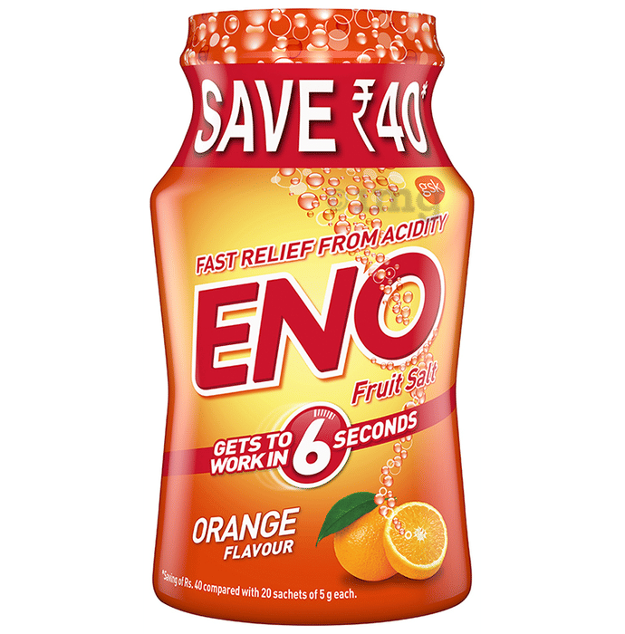 Eno Powder Orange Buy bottle of 100 gm Powder at best price in India 1mg