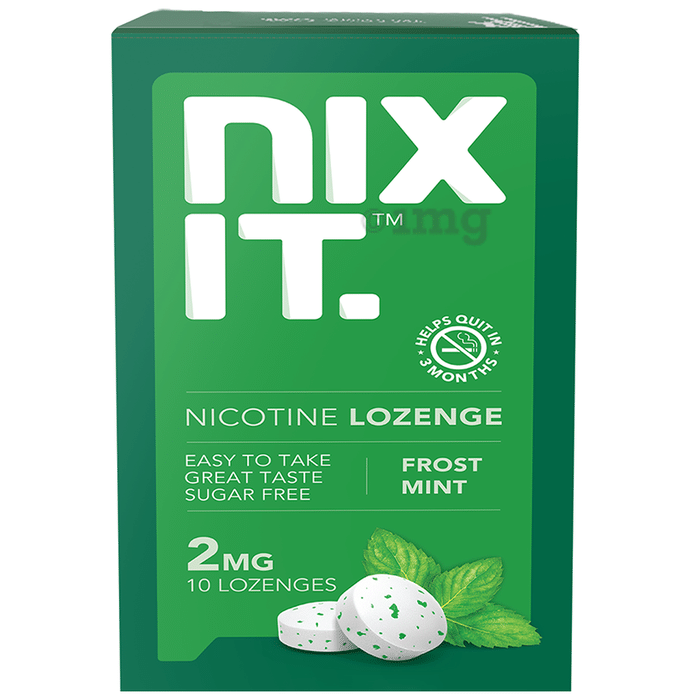 Nixit Nicotine 2mg Lozenge (10 Each) Frost mint Sugar Free