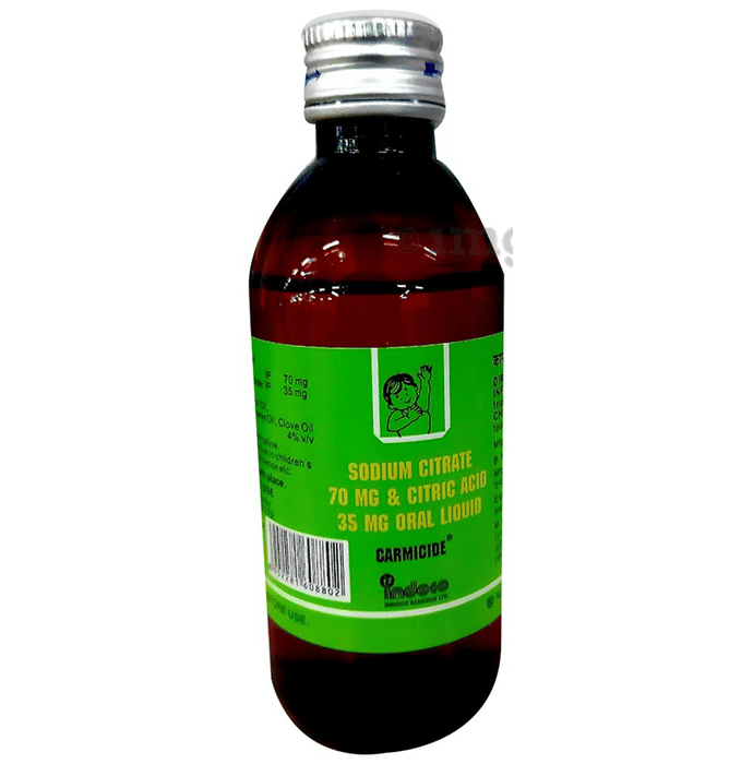 Carmicide Paed Liquid Buy Bottle Of 100 Ml Liquid At Best Price In India 1mg