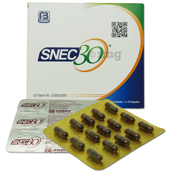Snec 30 Liquid Turmeric Curcumin Capsule US Patent