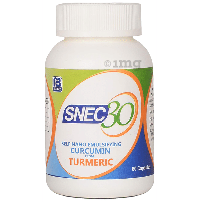 Snec 30 Liquid Turmeric Curcumin Capsule US Patent