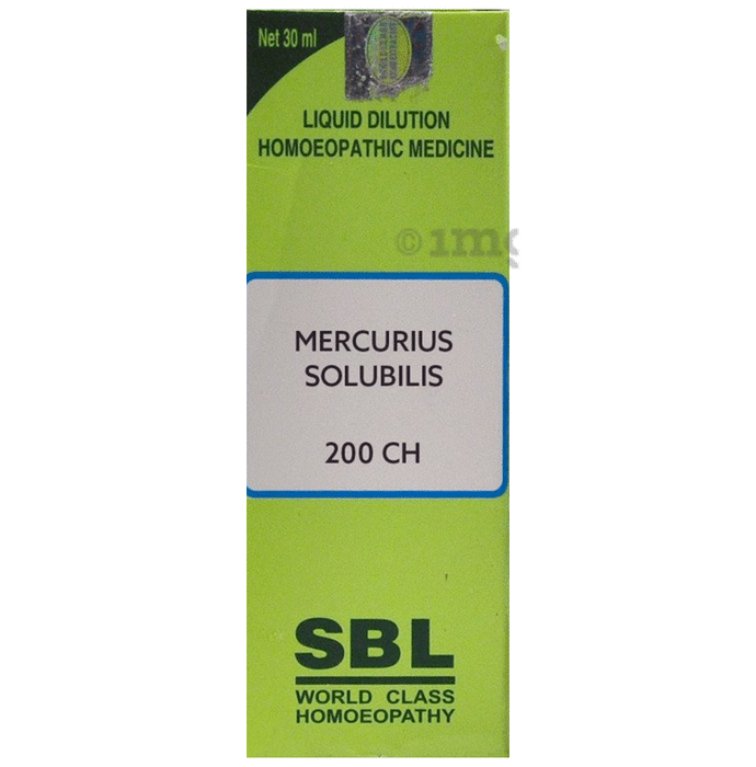 SBL Mercurius Solubilis Dilution 200 CH