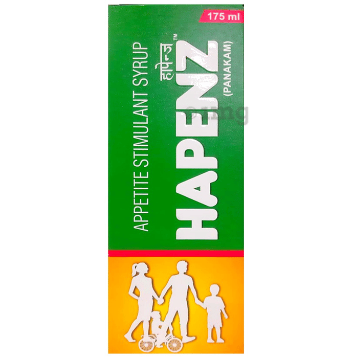Hapenz Syrup Buy bottle of 175 ml Syrup at best price in India 1mg