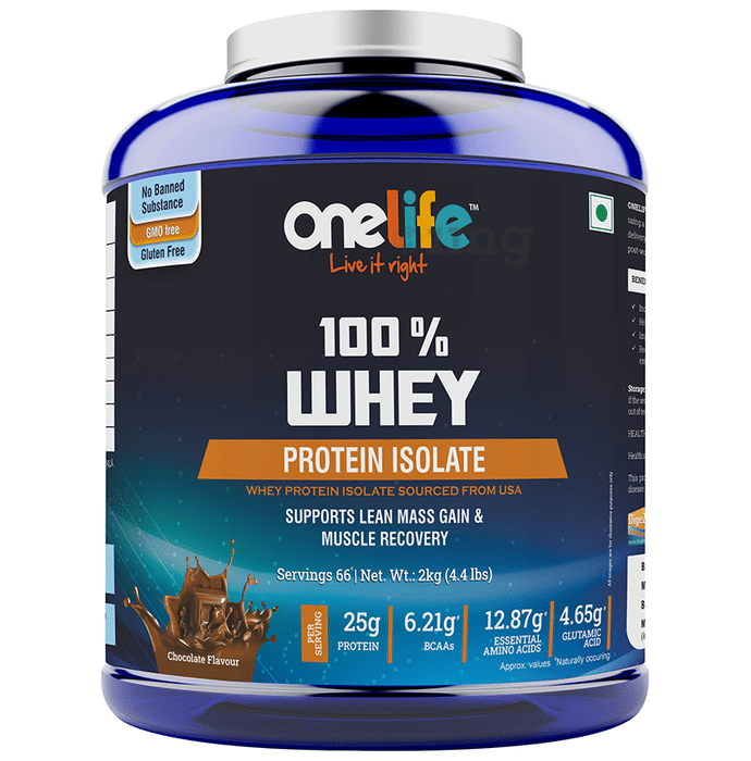 OneLife 100% Whey Protein Isolate Chocolate