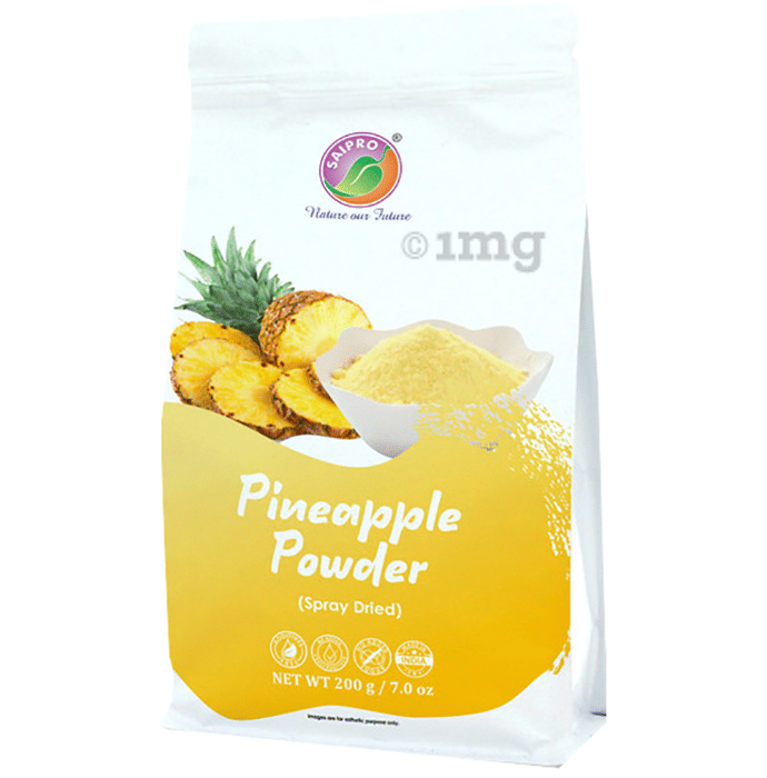 Saipro Pineapple Powder Spray Dried Buy packet of 200 gm Powder at