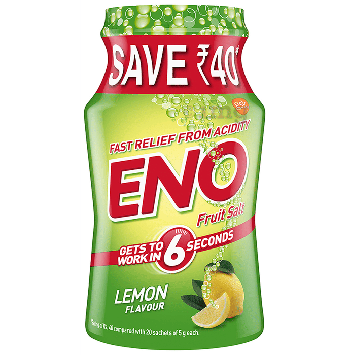 Eno Powder Lemon Buy bottle of 100 gm Powder at best price in India 1mg