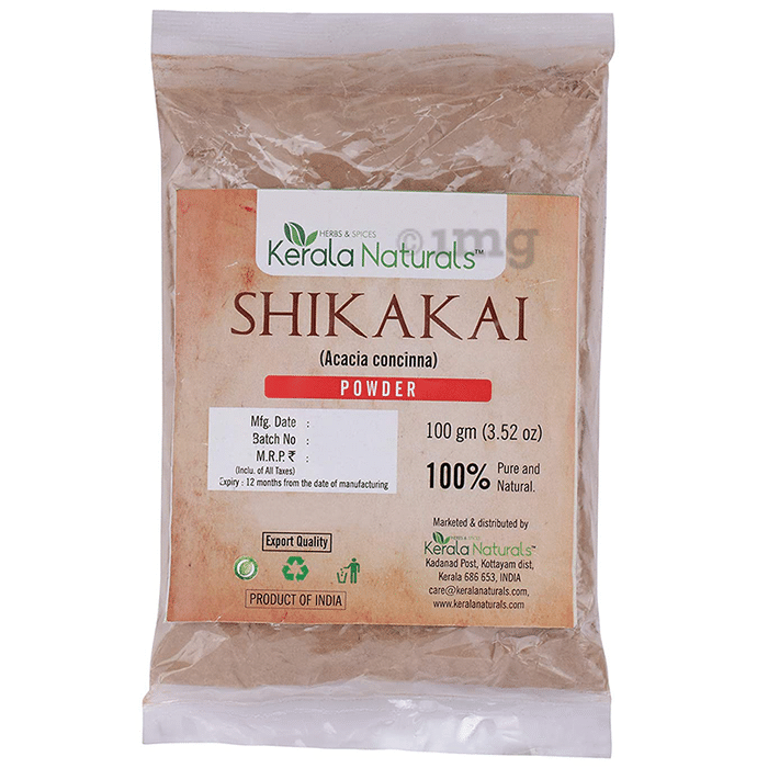 Kerala Naturals Shikakai Powder Buy Packet Of 100 Gm Powder At Best
