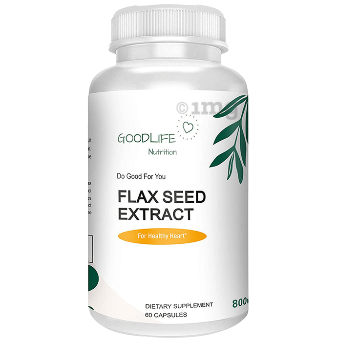 Goodlife Nutrition Flax Seed Extract Capsule