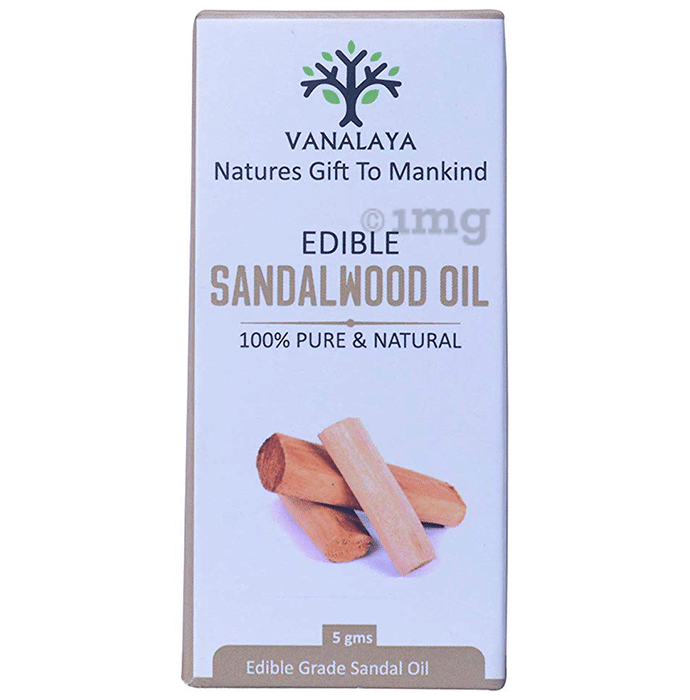 Vanalaya 100% Pure & Natural Edible Sandalwood Oil