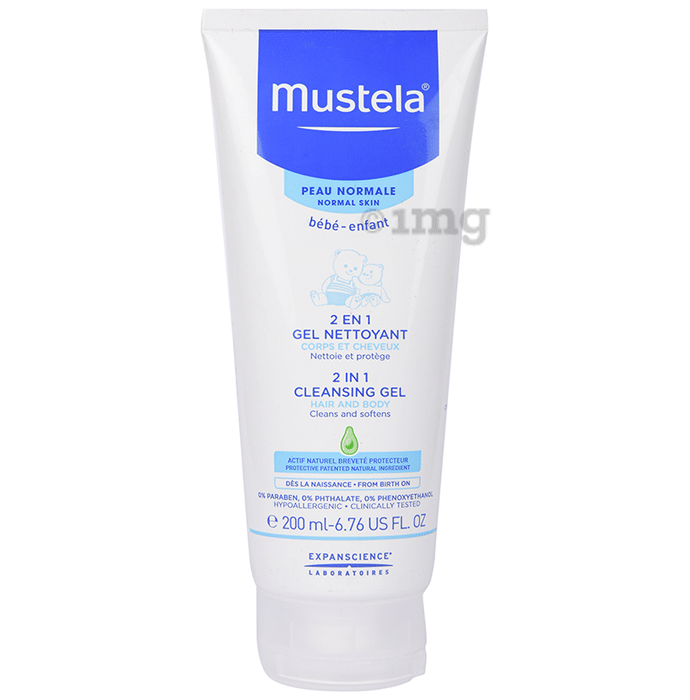Mustela 2 In 1 Cleansing Gel