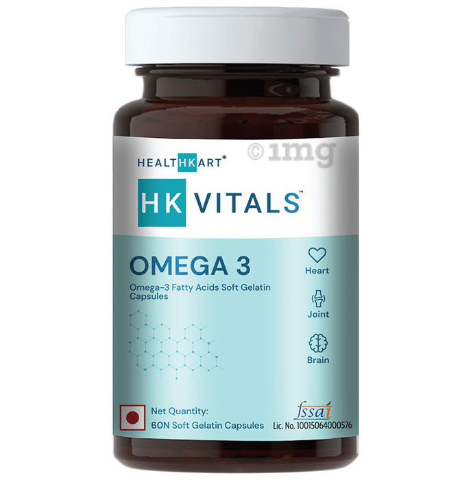 HealthKart Basics Omega 3 Soft Gelatin Capsule