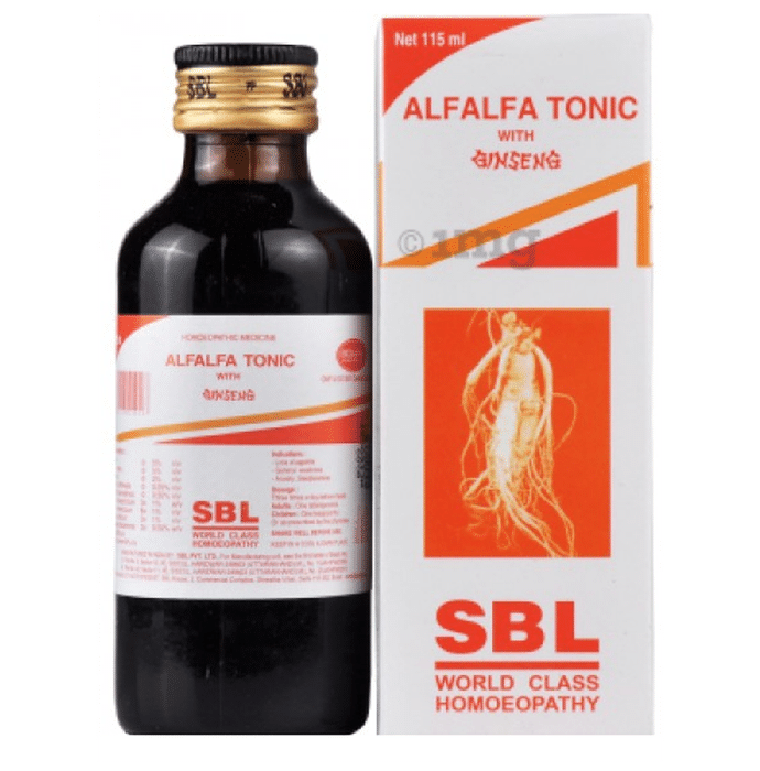 SBL Alfalfa Tonic with Ginseng: Buy bottle of 115 ml Tonic at best