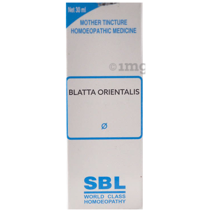 SBL Blatta Orientalis Mother Tincture Q