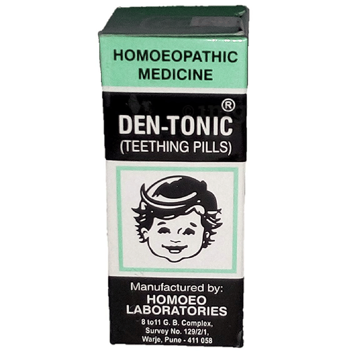Homoeo Laboratories Den Tonic Teething Pills Buy Bottle Of 10 Gm Tablet At Best Price In India 1mg