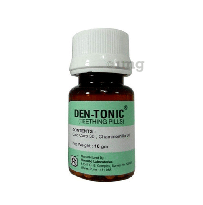 Homoeo Laboratories Den Tonic Teething Pills Buy Bottle Of 10 Gm Tablet At Best Price In India 1mg