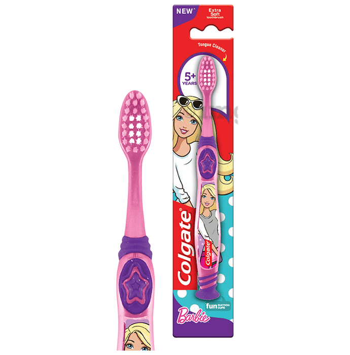 Colgate Kids Extra Soft Barbie Toothbrush Buy packet of 1 Toothbrush