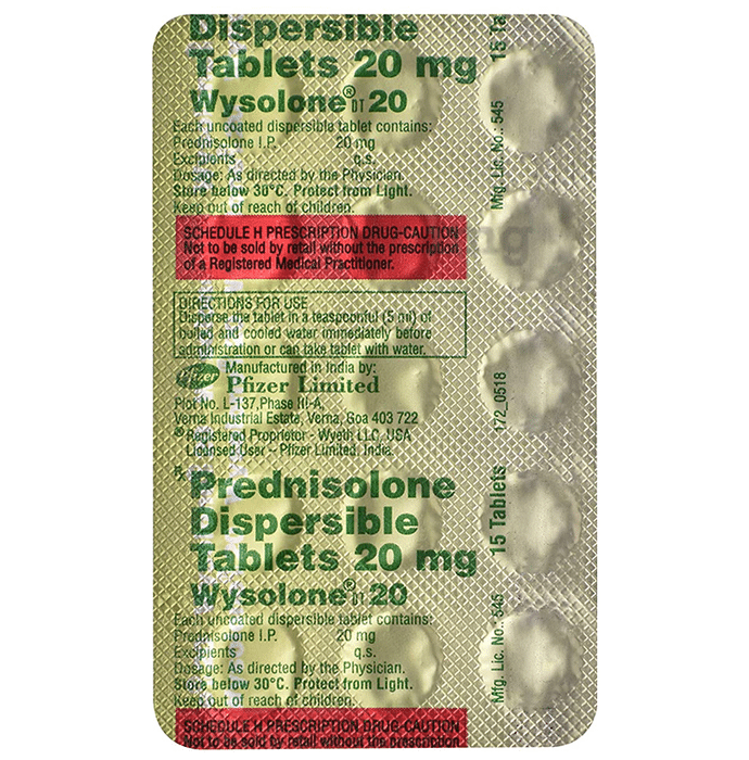 prednisolone cost in india