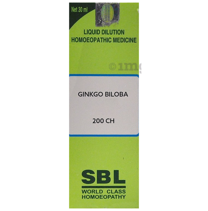 SBL Ginkgo Biloba Dilution 200 CH