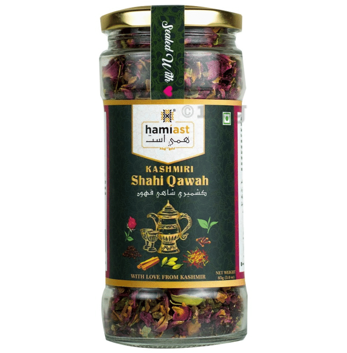 Hamiast Kashmiri Shahi Qawah (Kahwa) Buy jar of 85 gm Pack at best