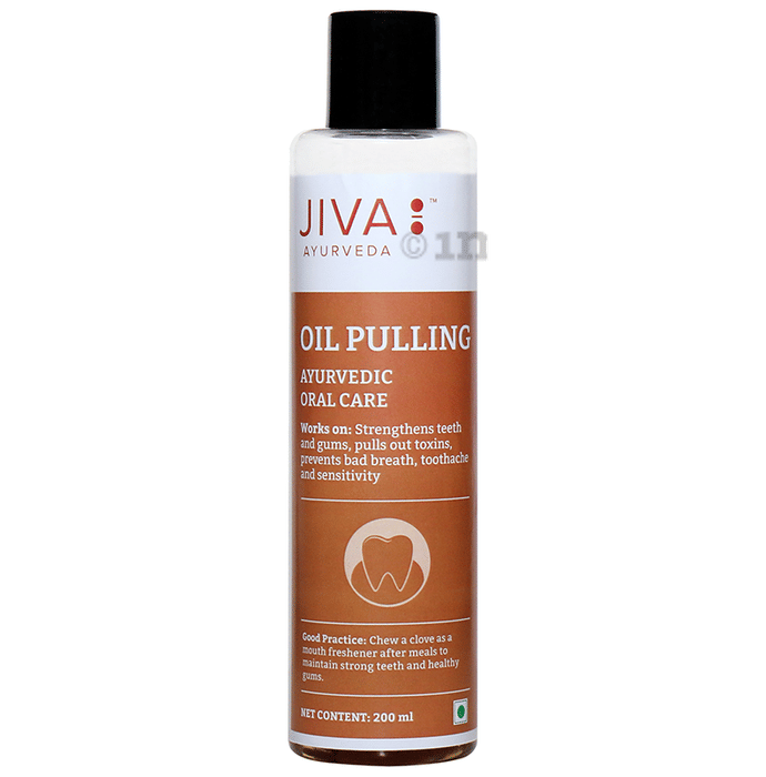 Jiva Ayurveda Oil Pulling Ayurvedic Oral Care Buy bottle of 200 ml Oil