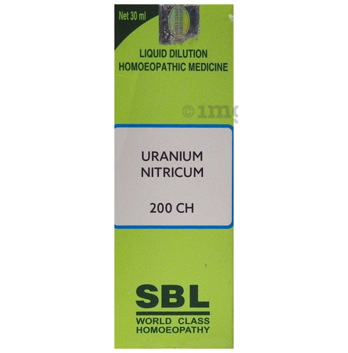Uranium Nitricum 4x Uses In Hindi SBL Uranium Nitricum Dilution 200 CH: Buy bottle of 30 ml Dilution at