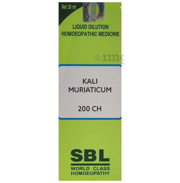 SBL Kali Muriaticum Dilution 200 CH