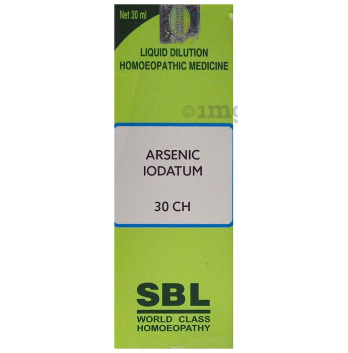 Sbl Arsenicum Album Dilution 30 Ch Dosage SBL Arsenic Iodatum Dilution 30 CH: Buy bottle of 30 ml Dilution at