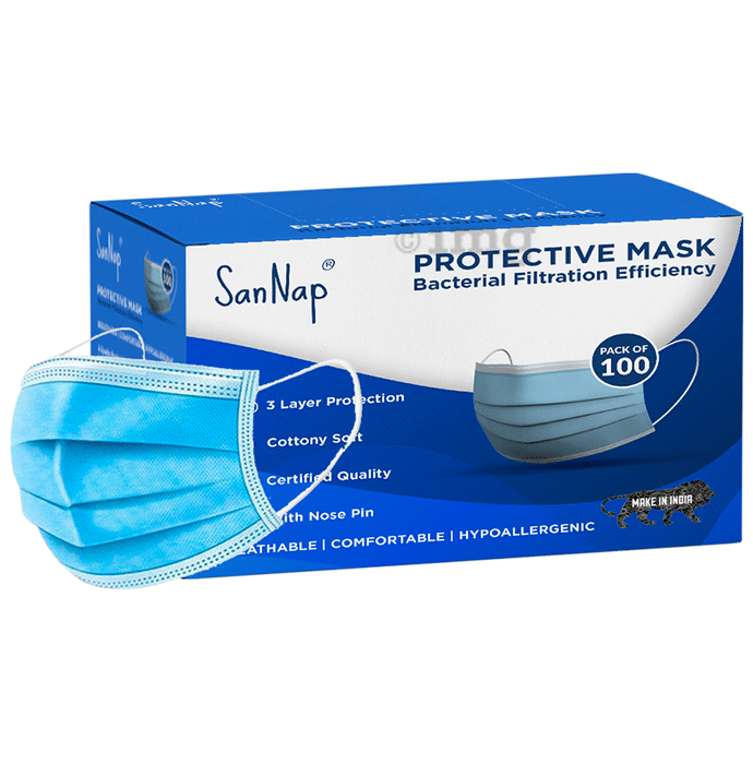SanNap Protective Mask with Nosepin
