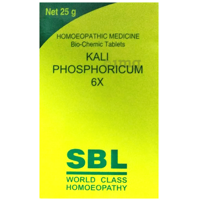 Kali Phosphoricum 6x Uses In Hindi SBL Kali Phosphoricum Biochemic Tablet 6X: Buy bottle of 25 gm