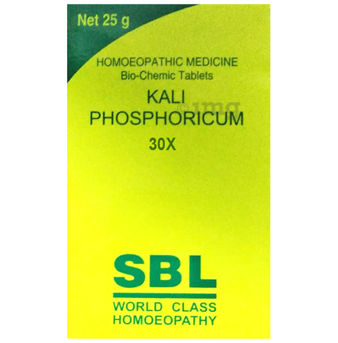 SBL Kali Phosphoricum Biochemic Tablet 30X